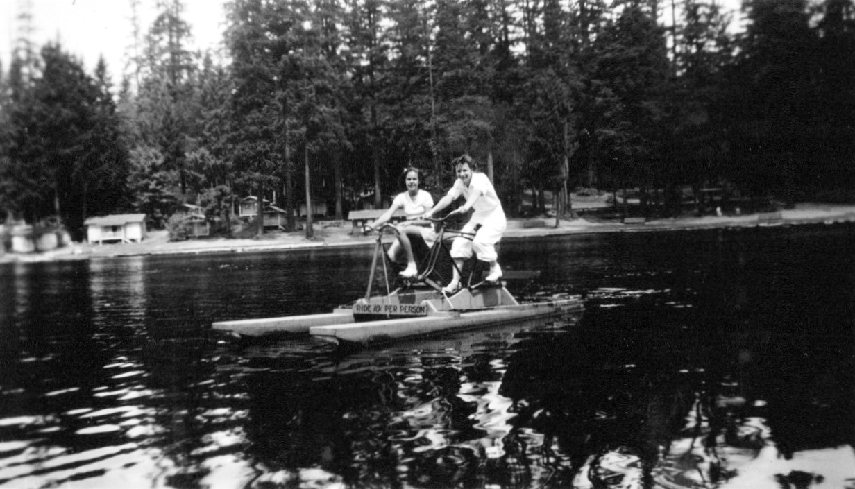 WHEN COAL WAS KING: 1934 Lake Lucerne – Bicycle Boat : VOICE of