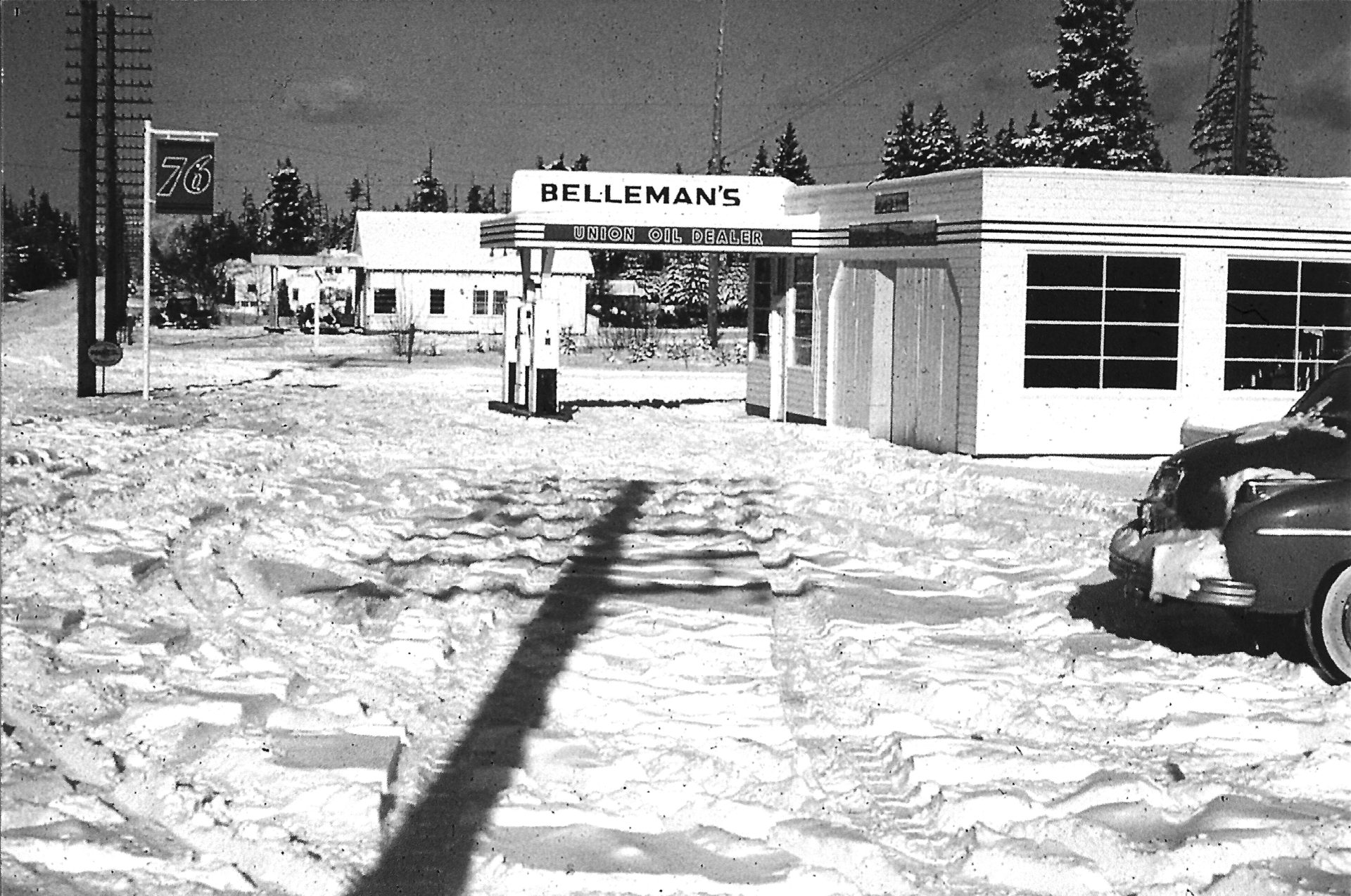 WHEN COAL WAS KING Belleman’s 76 gas station at Four Corners VOICE of the Valley