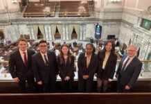 Tahoma School Board Student Representatives go to Olympia