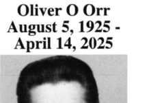 Oliver O. Orr Passed Away