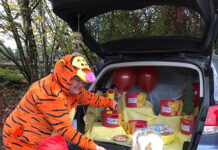 Car Trunk Candy Fills Holiday Camaraderie