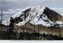 WHEN COAL WAS KING: Mt. Rainier postcard