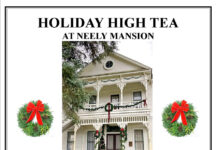Holiday High Tea at Neely Mansion