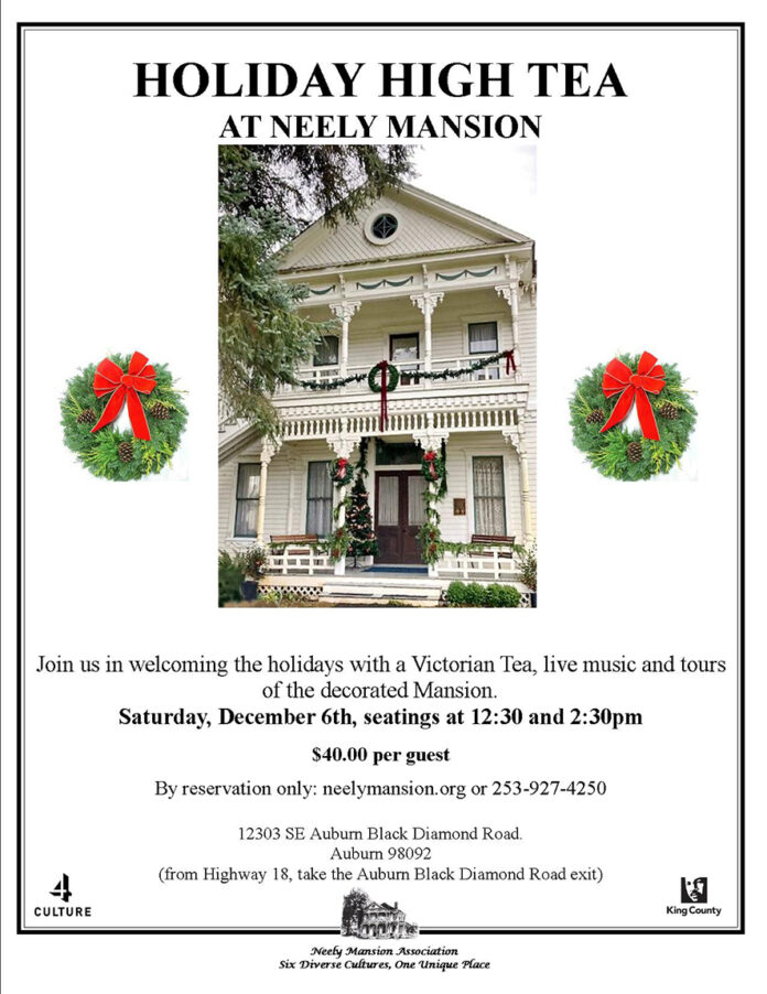 Neely Holliday Tea 2025flyer