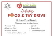 Holiday Food and Toy Drive In Now Underway