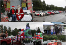 2nd Annual Bad Santa Cruise-In held at Pacific Raceways