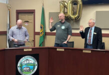 Black Diamond Councilmember were sworn in