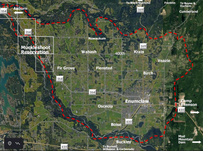 Enumclaw Plateau Brochure MapR