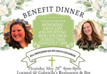 Benefit Dinner To Help Support Jodi’s Children