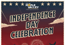 Maple Valleys annual Independence Day Celebration Friday, July 3