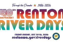 40th Annual Renton River Days is scheduled for July 24–26, 2026