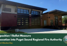 Proposition 1 Ballot Measure Annexation into Puget Sound Regional Fire Authority